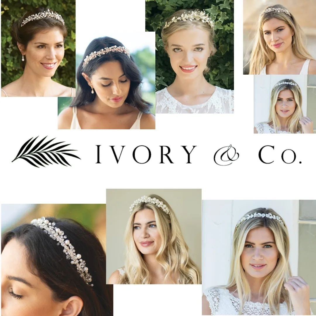 💕 NEW HEADPIECES NOW ON OUR ONLINE SHOP 💕
.
New tiaras and headpieces from IVORY &amp; CO have just arrived!  Go to our website for our full collection @
www.dressthebride.co.uk 
.
Alternatively, book yourself an accessorise appointment Monday to T
