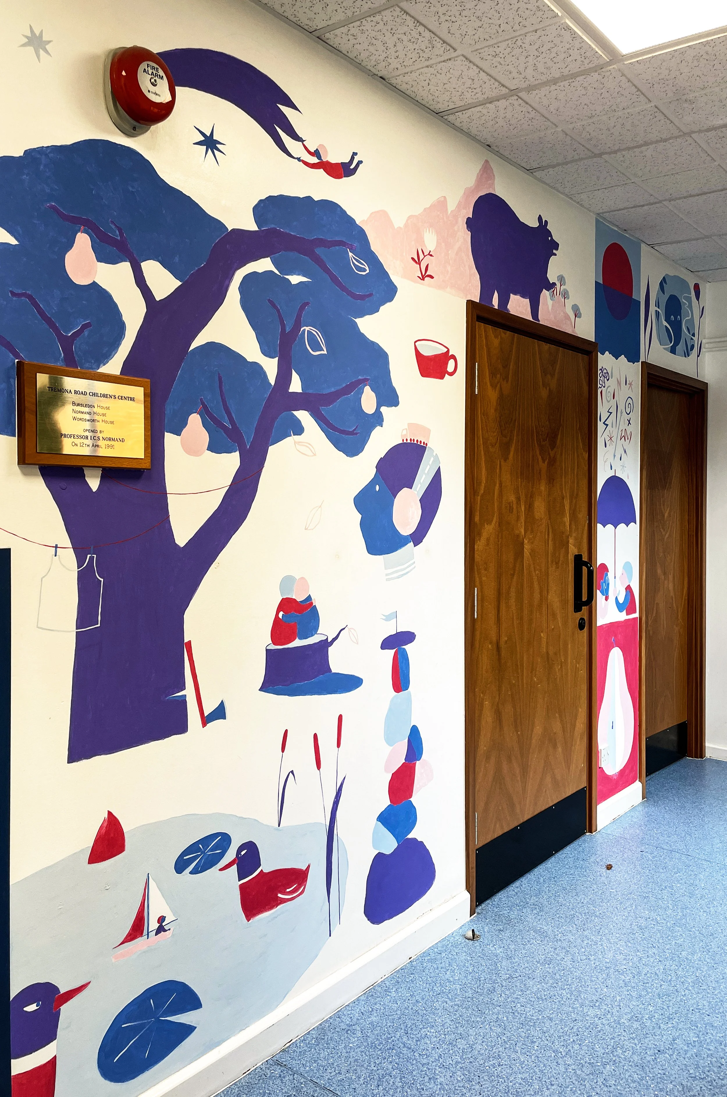 Zosienka Mural Southampton Hospital