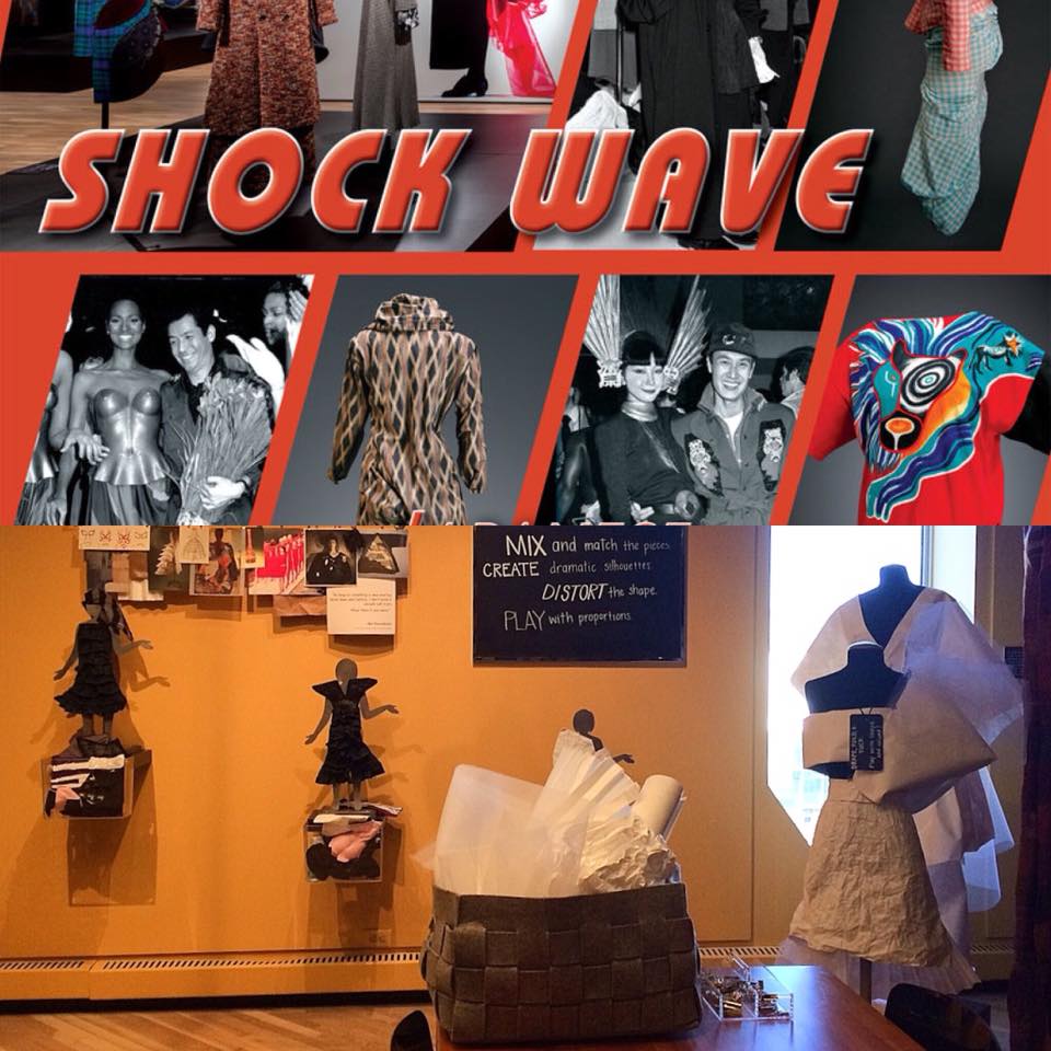Fashion pieces made for "Shockwave" Japanes Contemprary exhibit