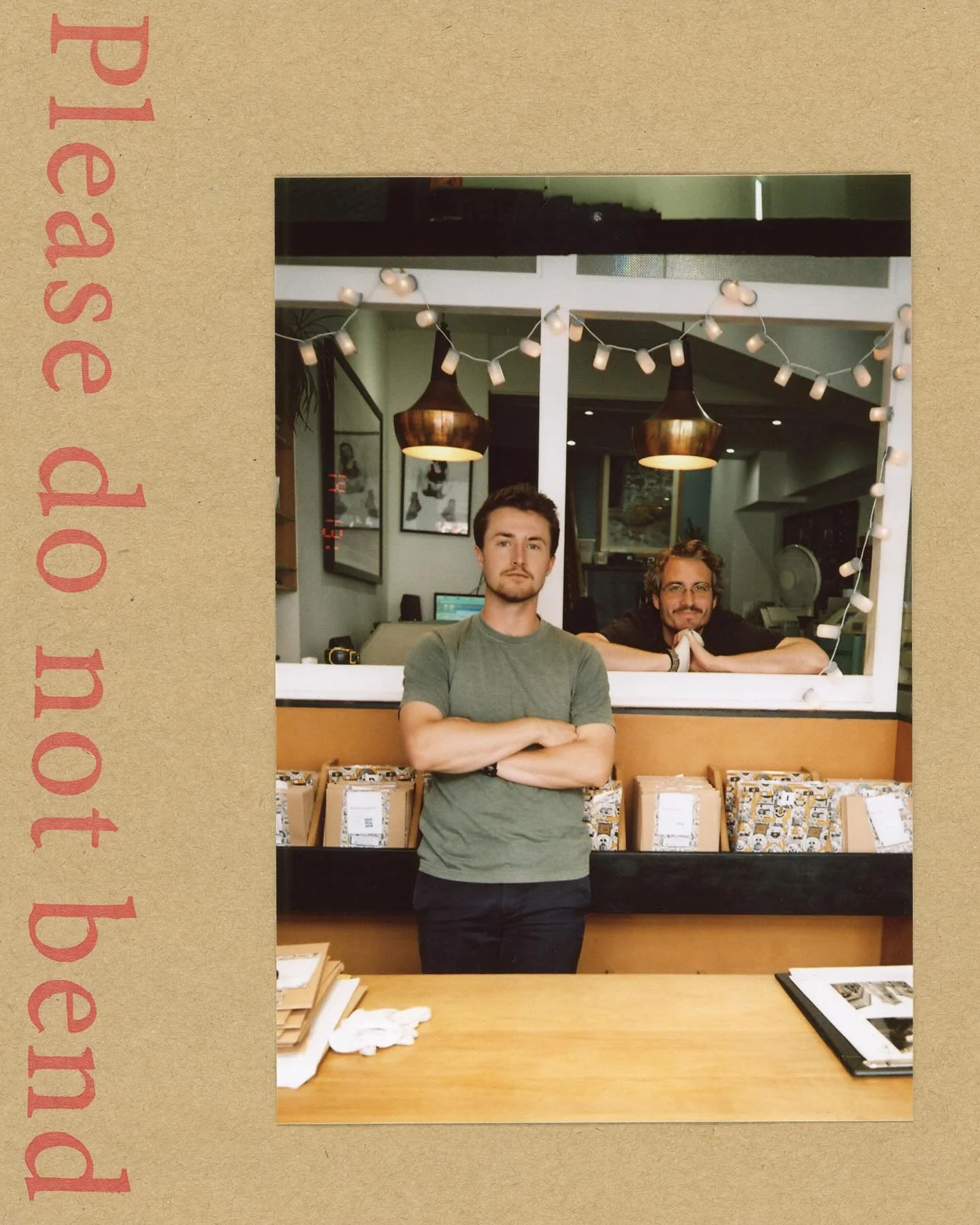 Last of the roll! 🎞️ 

Happy Friday folks! Here&rsquo;s a photo of Tom and Hamish that we can only assume was someone&rsquo;s last shot on a roll before dropping it in for dunking. 

We found it pinned to our notice board and can&rsquo;t remember wh