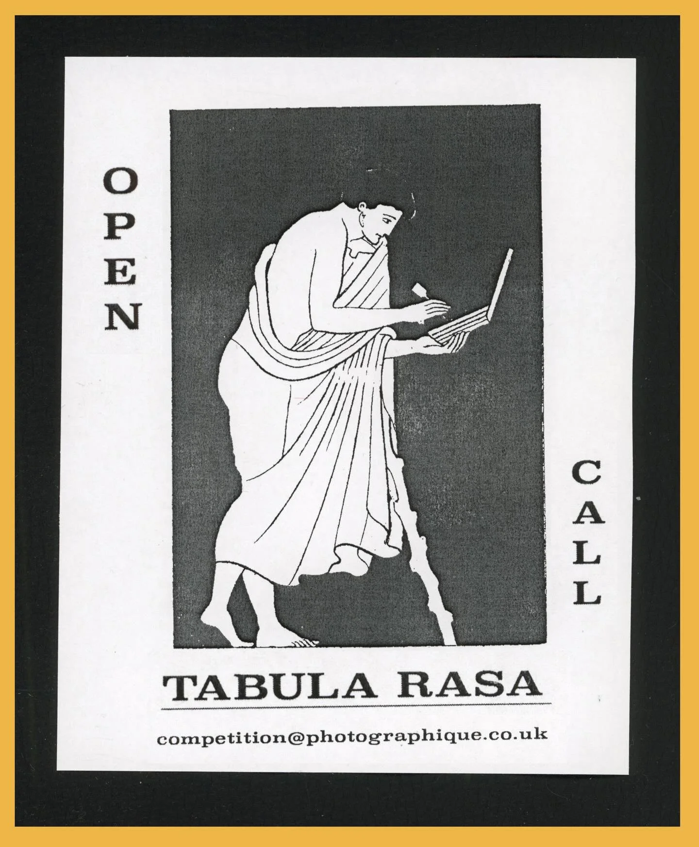 To celebrate the opening of Photographique&rsquo;s print studio and gallery in Clifton we&rsquo;re launching a new open call to coincide with the big day!

We&rsquo;ve chosen our theme around the phrase &lsquo;Tabula Rasa&rsquo; - a philosophical con
