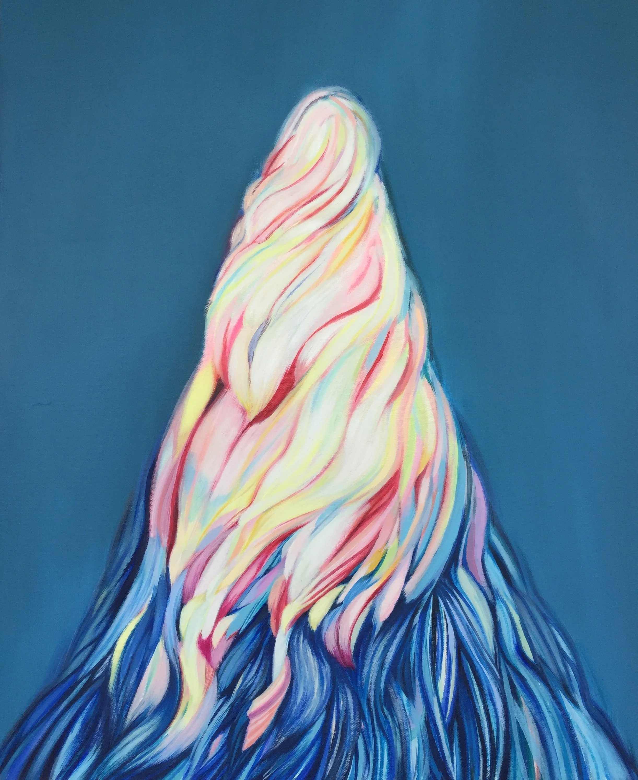 Dreamtime Crentrifuge, oil on canvas, 80 x 60 cm, 2020