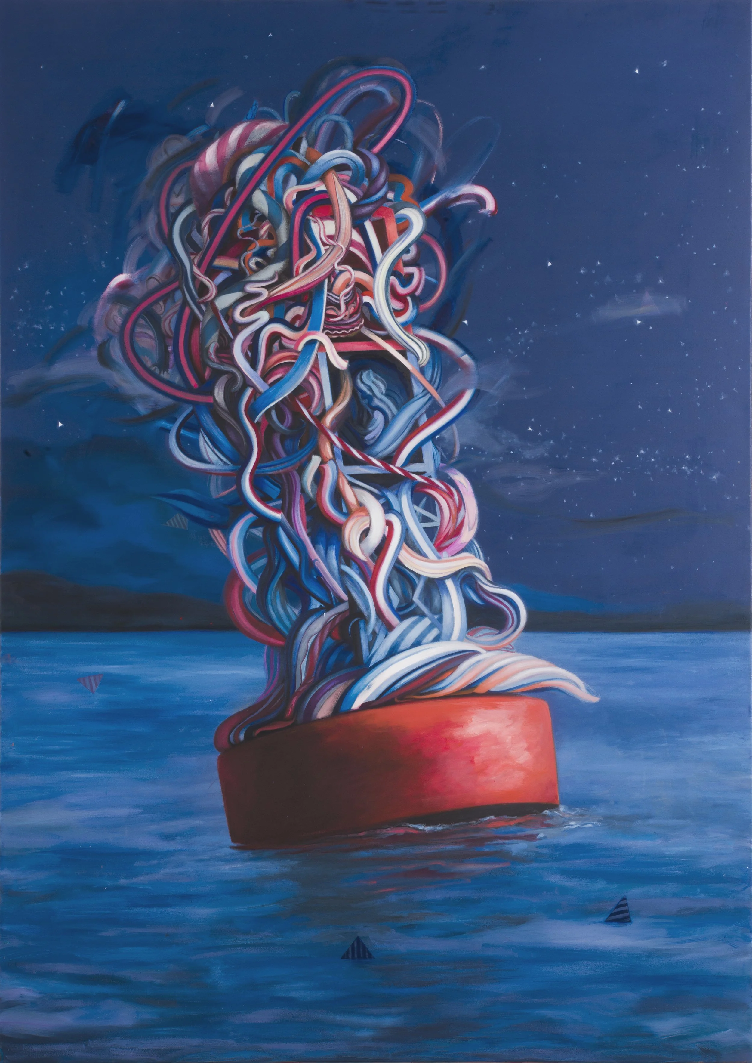 The Night Watch, oil on canvas  175 x 125 cm , 2022