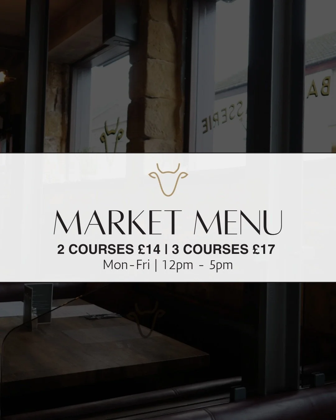 Thinking of joining us this week? 👀
Our Market Menu is the perfect excuse&hellip; ✨

Monday to Friday, 12&ndash;5pm
2 courses for &pound;14
3 courses for &pound;17

Good food, great value and even better company 🥂🐄

#thetipsycow #glasgowfood #glas