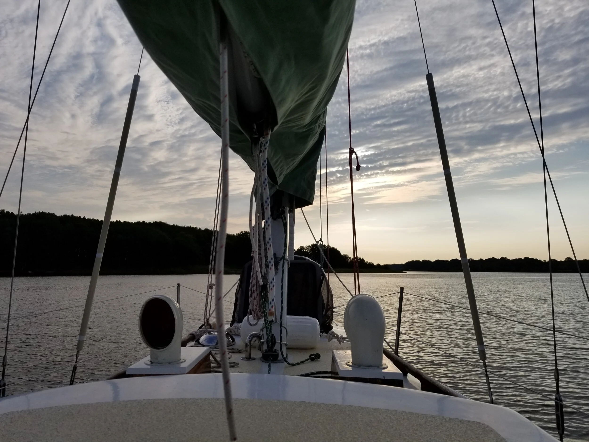 Morning on the Corsica River