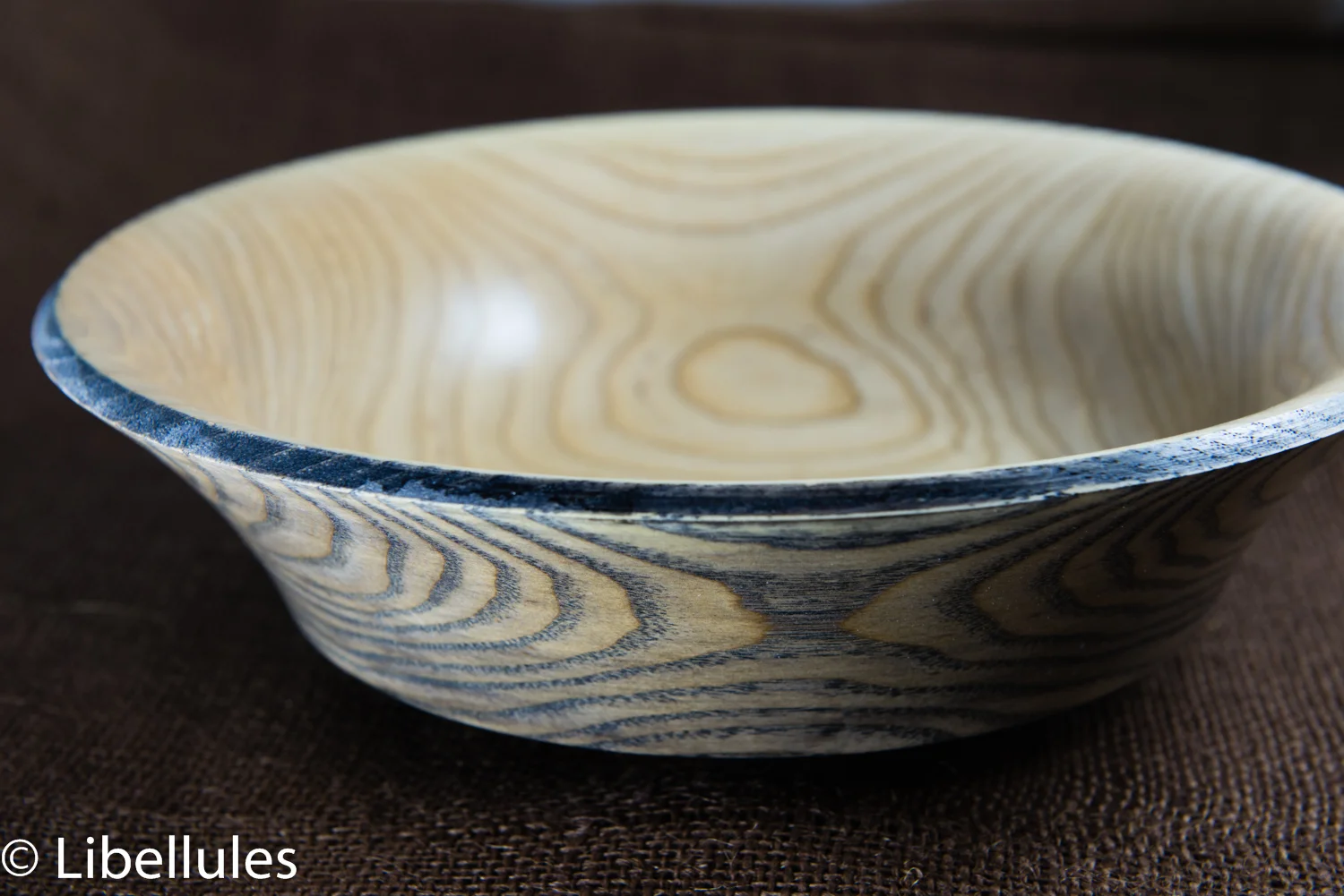 Ash "Zebra" Bowl