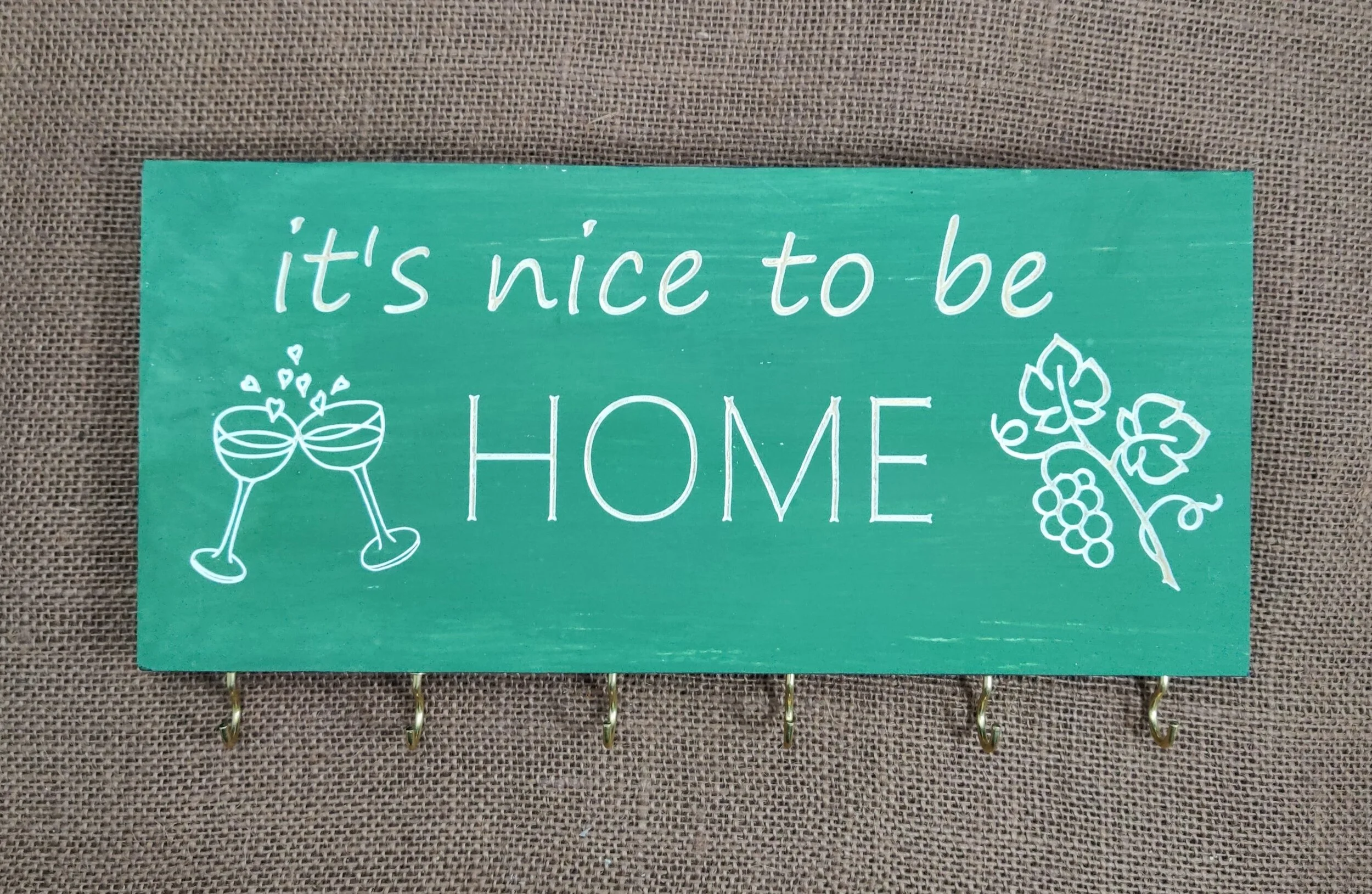 Home Key Holder Sign