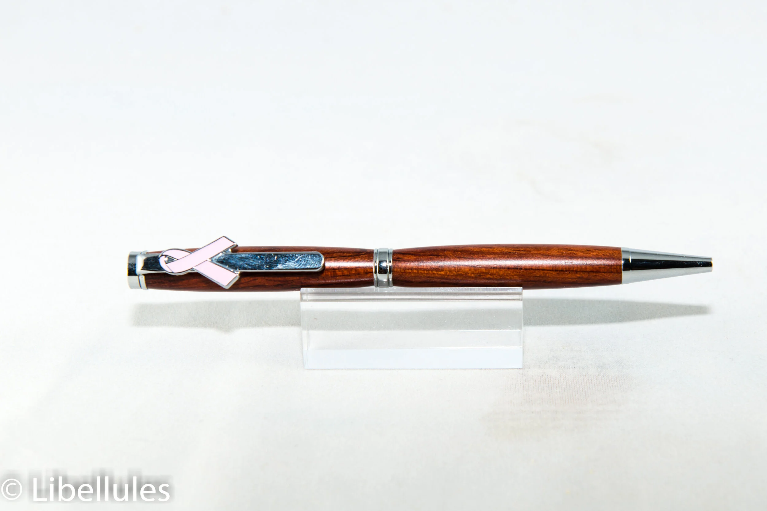 Breast Cancer Awareness Slim Cross-Style Pen