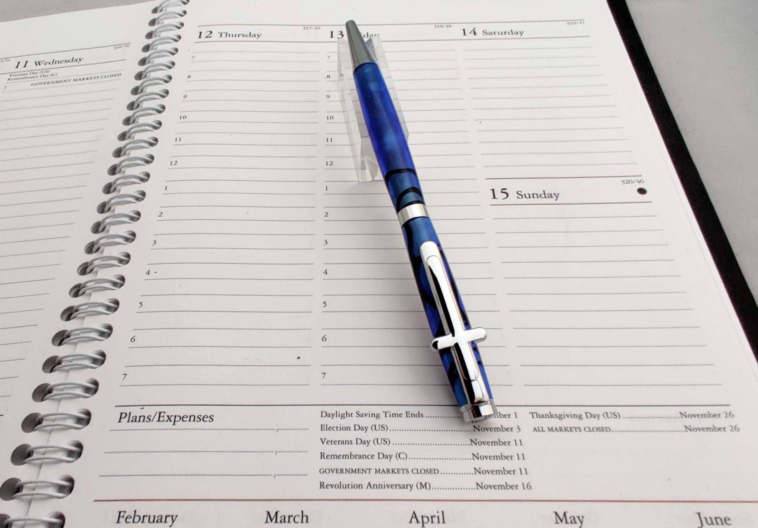 Christian Cross Slim Ballpoint
