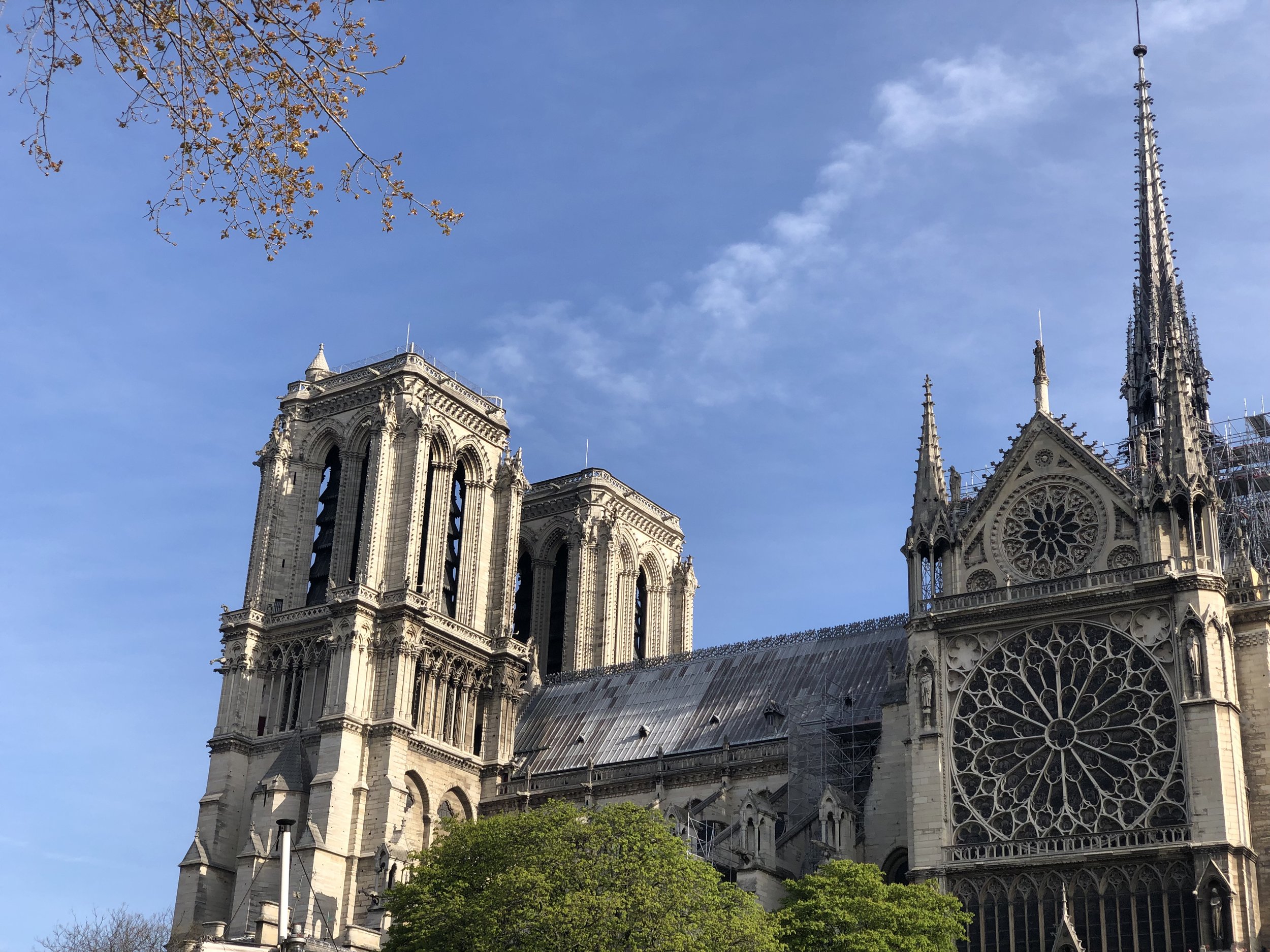 Notre Dame, April 6, 2019