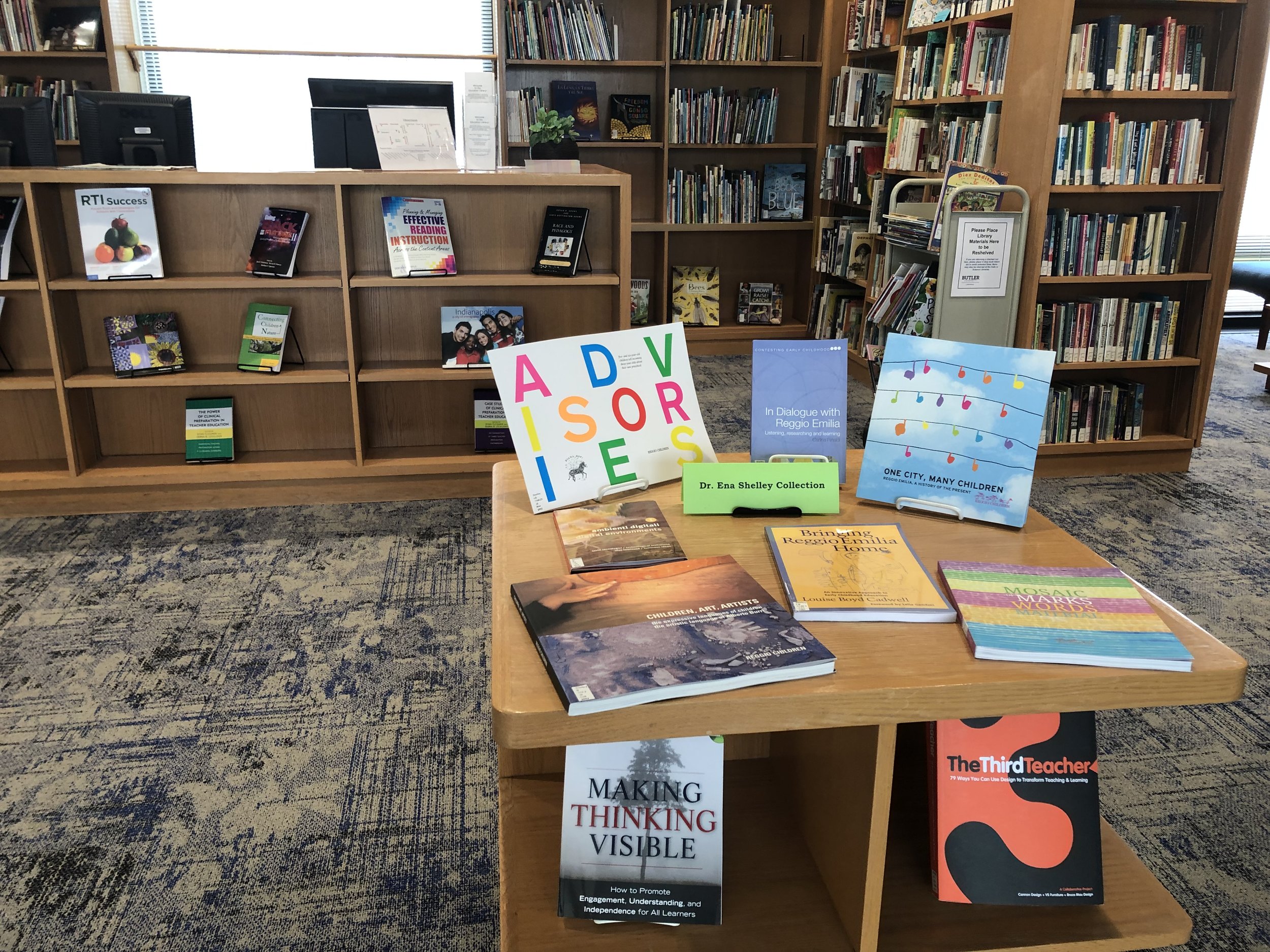 Resource Library at Butler College of Education: Dr. Ena Shelley Collection