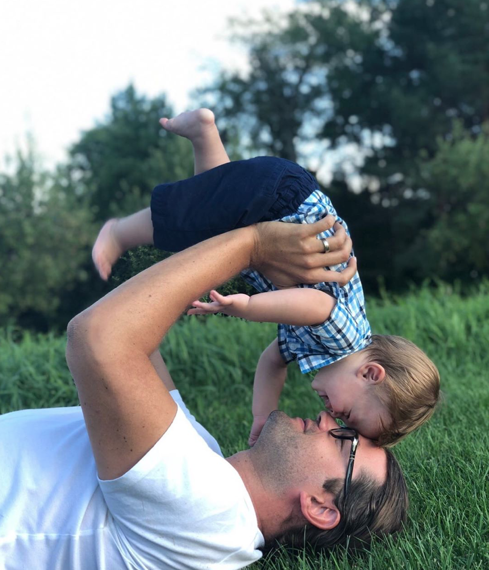 Our son, and grandson, Jack, summer, 2019