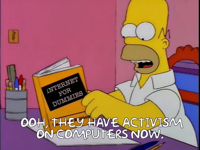 The person behind the Simpsons Prolife Memes account.