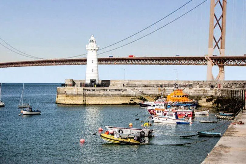 A mock-up of the bridge in Donaghadee, appropriately heading straight into the sea (via Belfast Live )