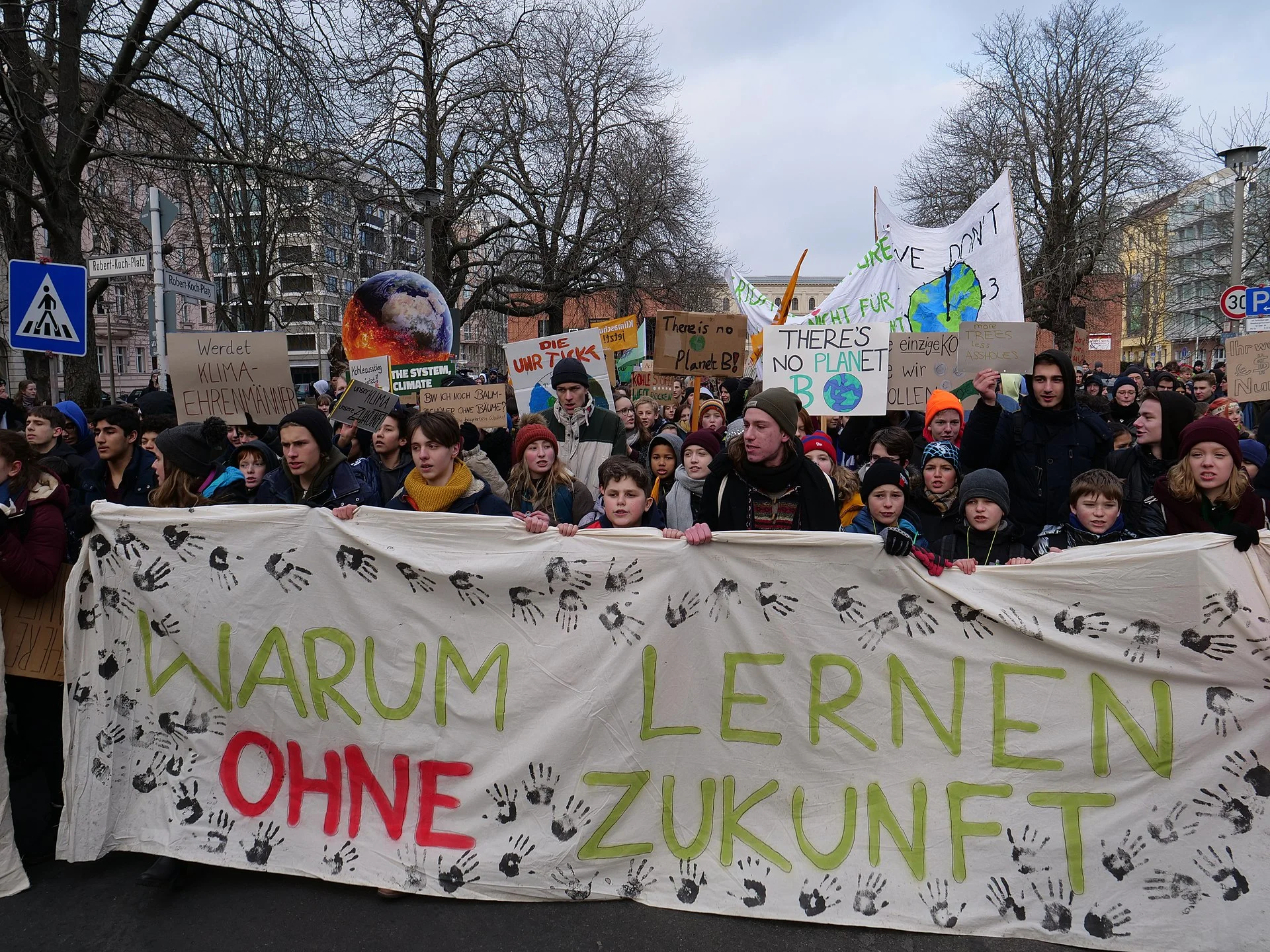 "Why learn without a future" (Berlin, 25 January 2019).