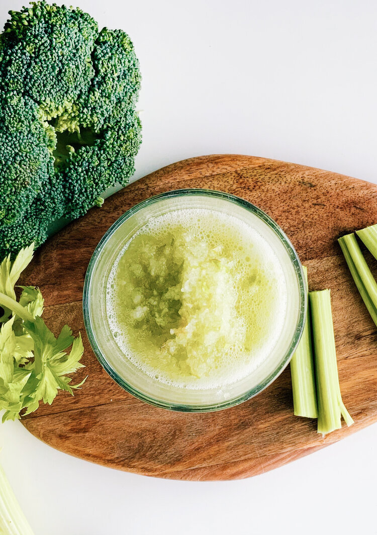 Get Right Green Smoothie: A Recipe for Improving Mood, and Skin, and Gut Health