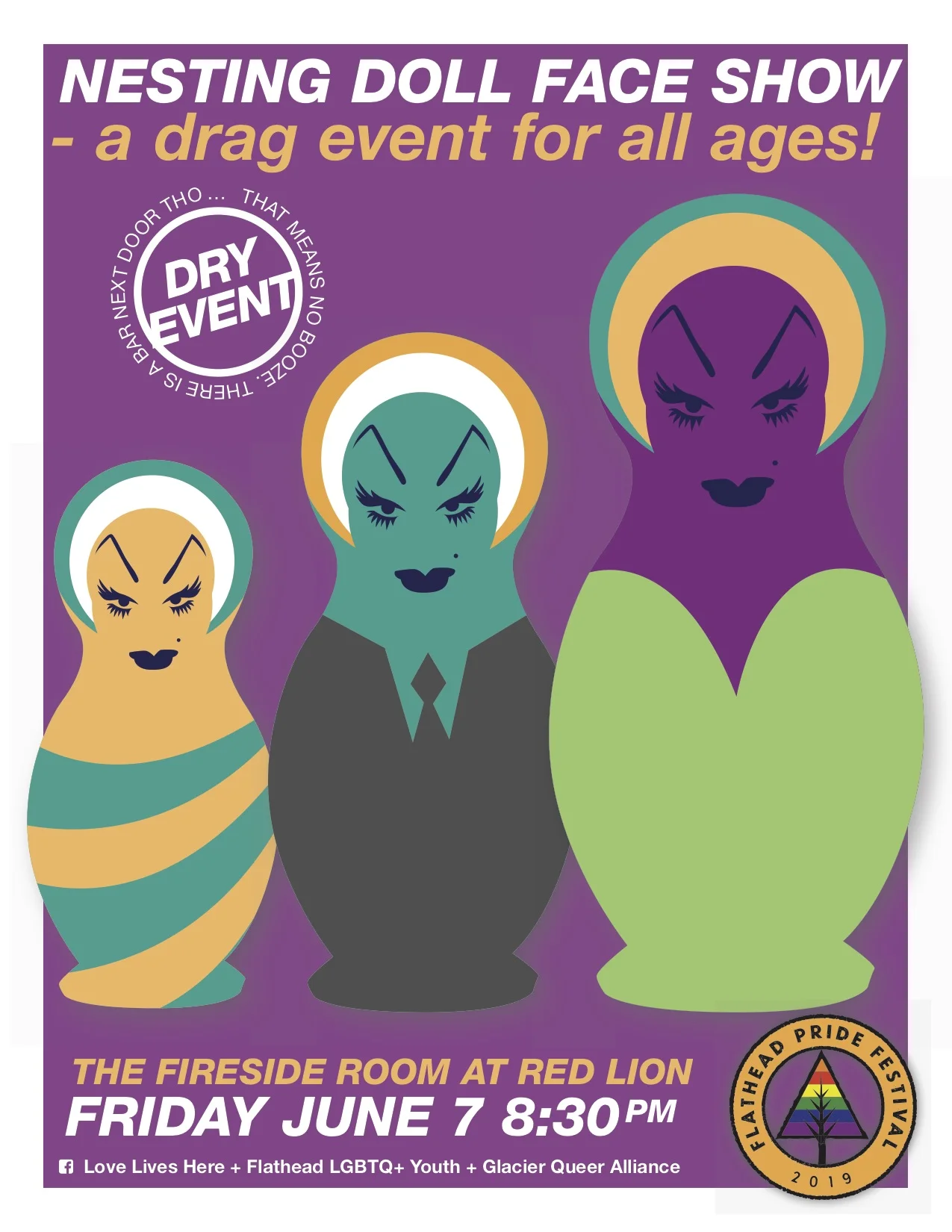 8-11 pm on Friday, June 7 Fireside Room at Red Lion 20 S Main St., Suite 150, Kalispell