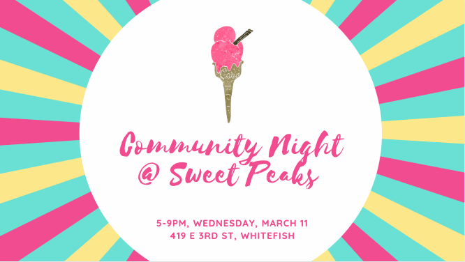 Sweet Peaks Community Night for Love Lives Here March 11