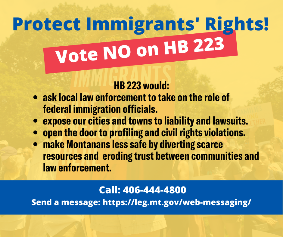 Legislative Session Update - Action items for January 27-29