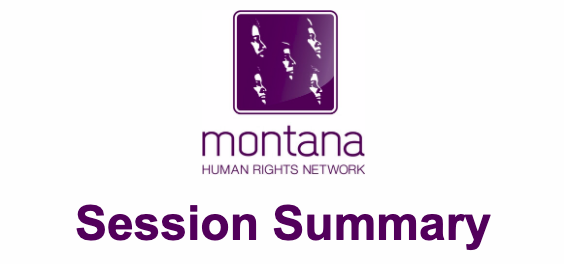 Session Summary -- Week 4