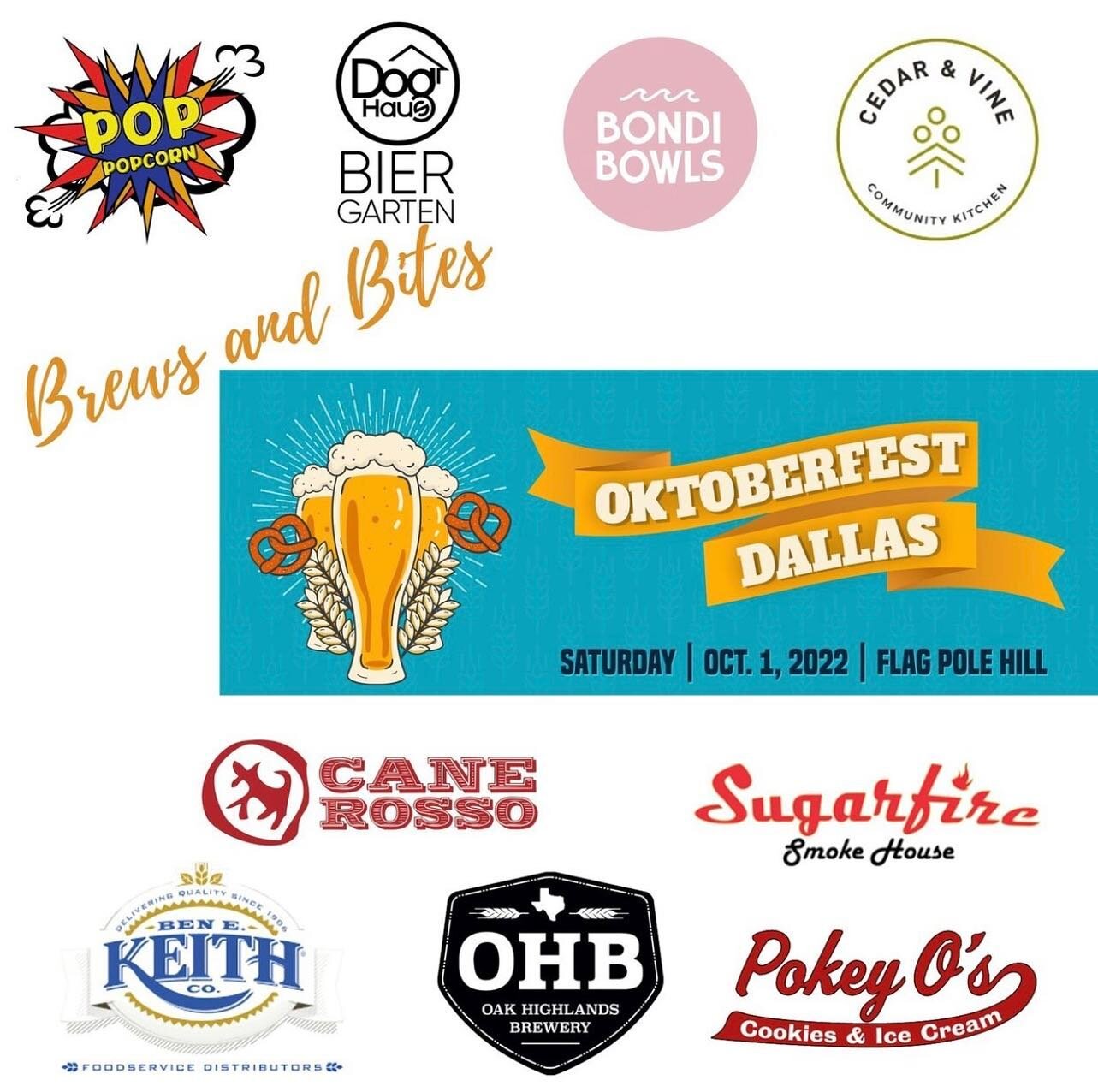 Catch us this year @oktoberfestdallas 
We will have Pretzels, Pork Schnitzel Sliders, Fried Brussels Sprouts and more! Don&rsquo;t miss out! 

#oktoberfest #oktoberfestdallas #pretzels #porkschitzel #lakehighlands #dallasfoodtrucks #lheats #dallasfoo