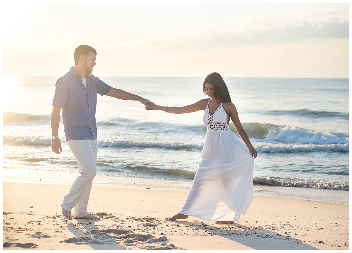 Jasmine &amp; Kyle's Beach Haven Engagement 