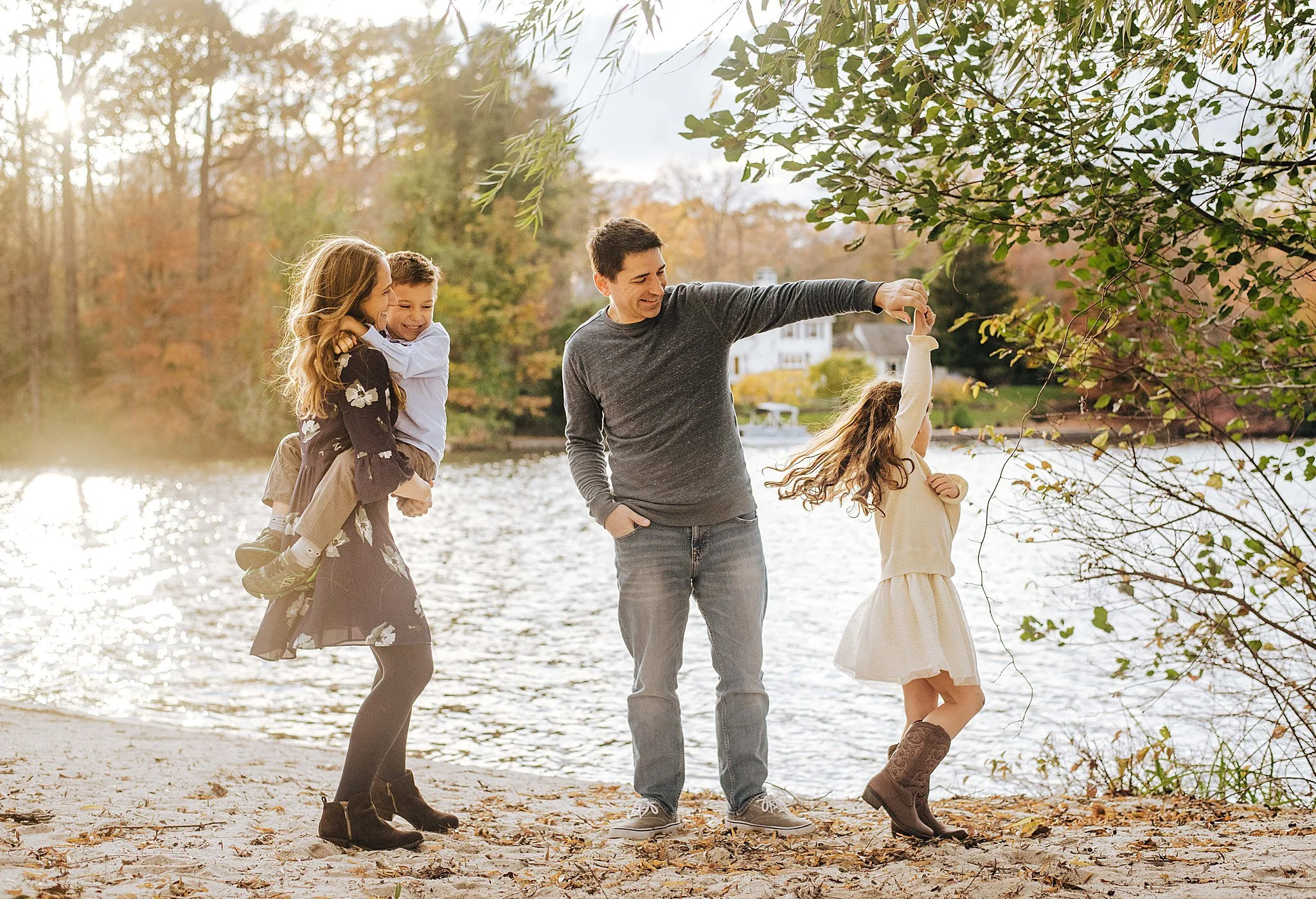 Pine's Lake New Jersey Family Session