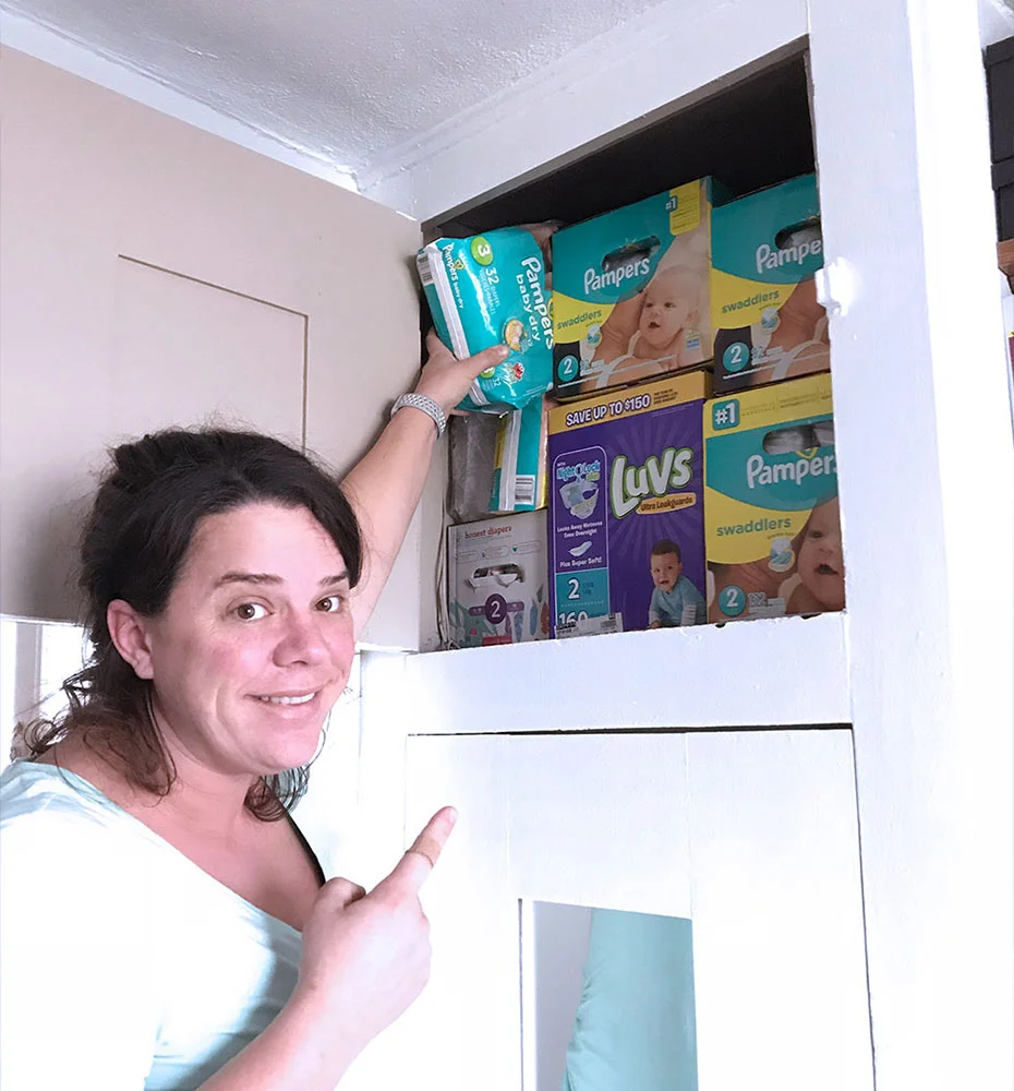 "Alright Margo, lets store the rest!"