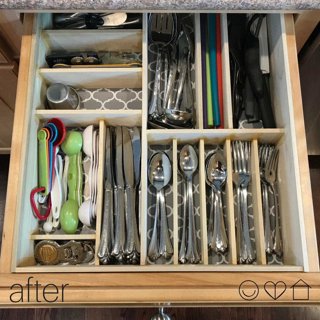 Kitchen organization after - Des Moines