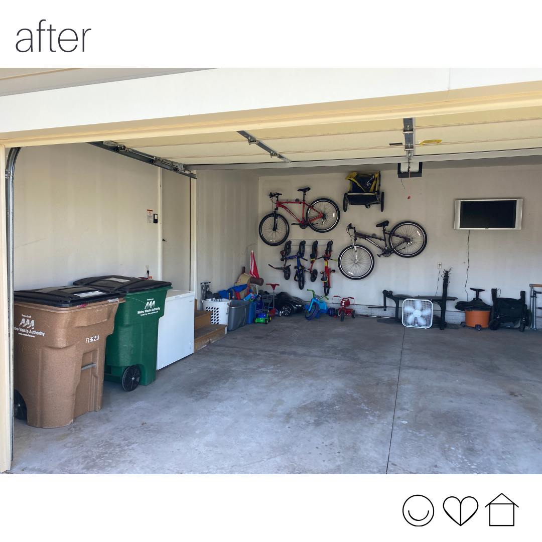 Garage organization after