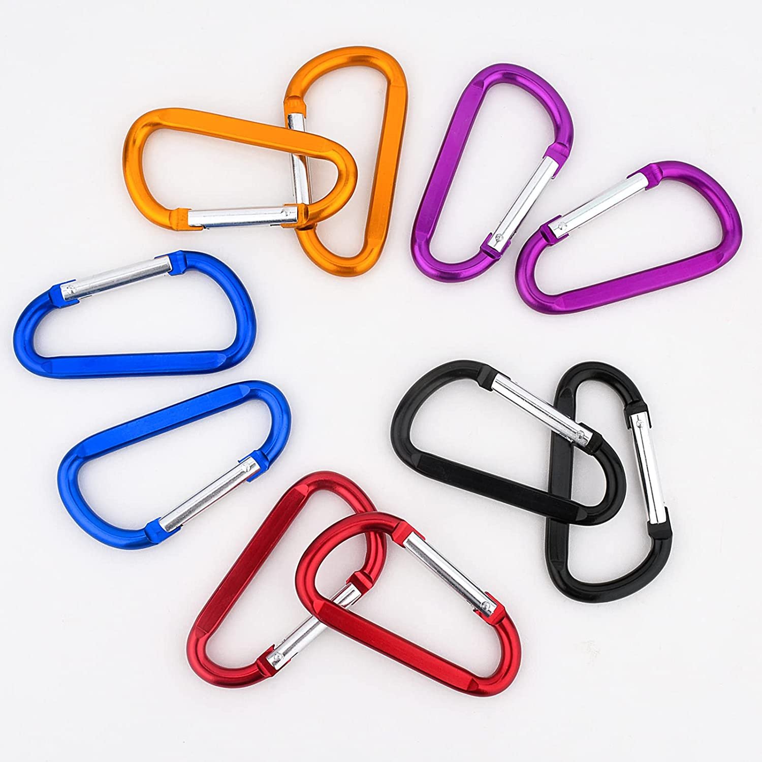 Carabiner D clip