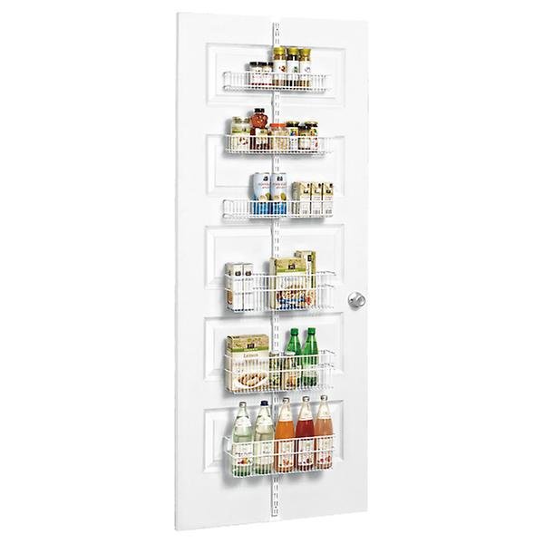 Utility pantry over the door rack