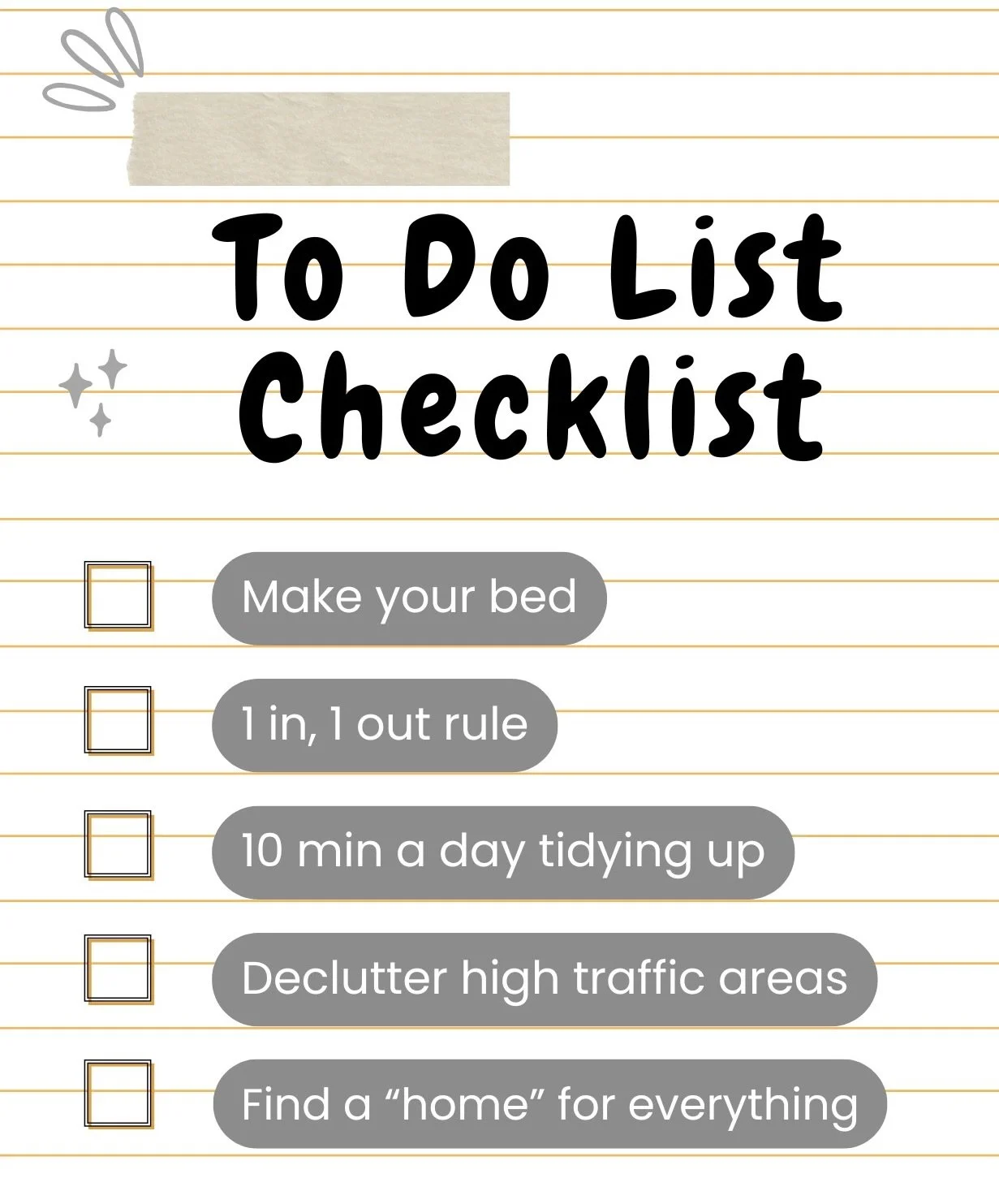 5 SIMPLE HABITS TO KEEP YOUR HOME ORGANIZED EVERYDAY