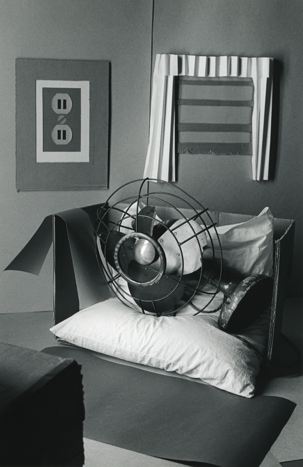   Fan As Eudemonist, Relaxing After An Exhausting Day At The Beach , 1975 