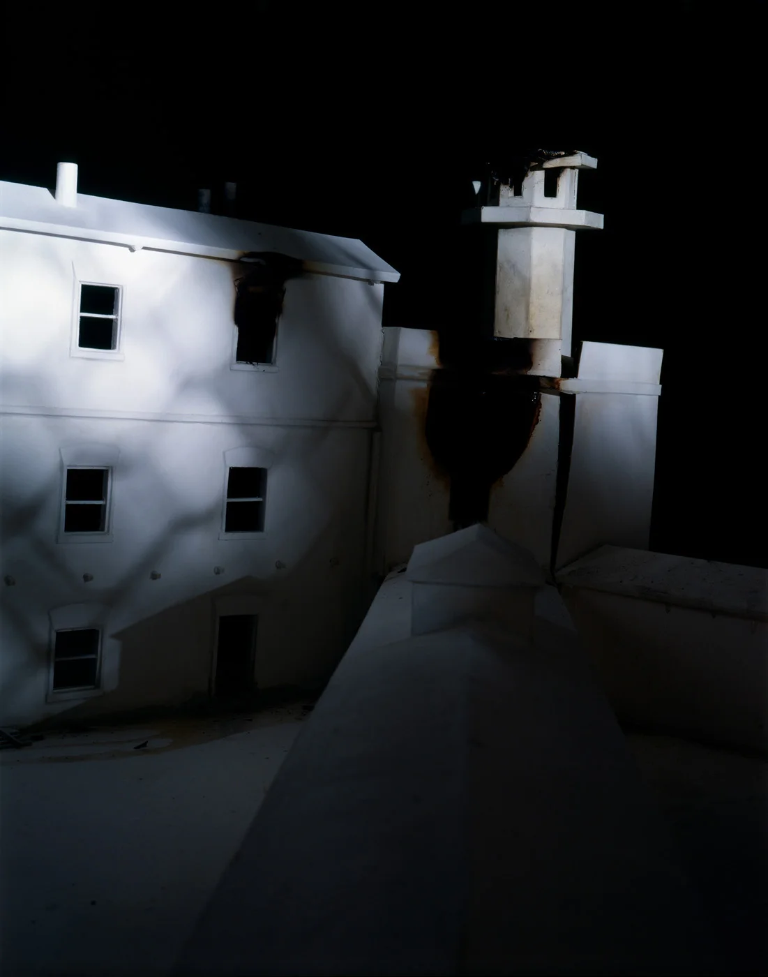 Prison at Cherry Hill Burnt , 1993