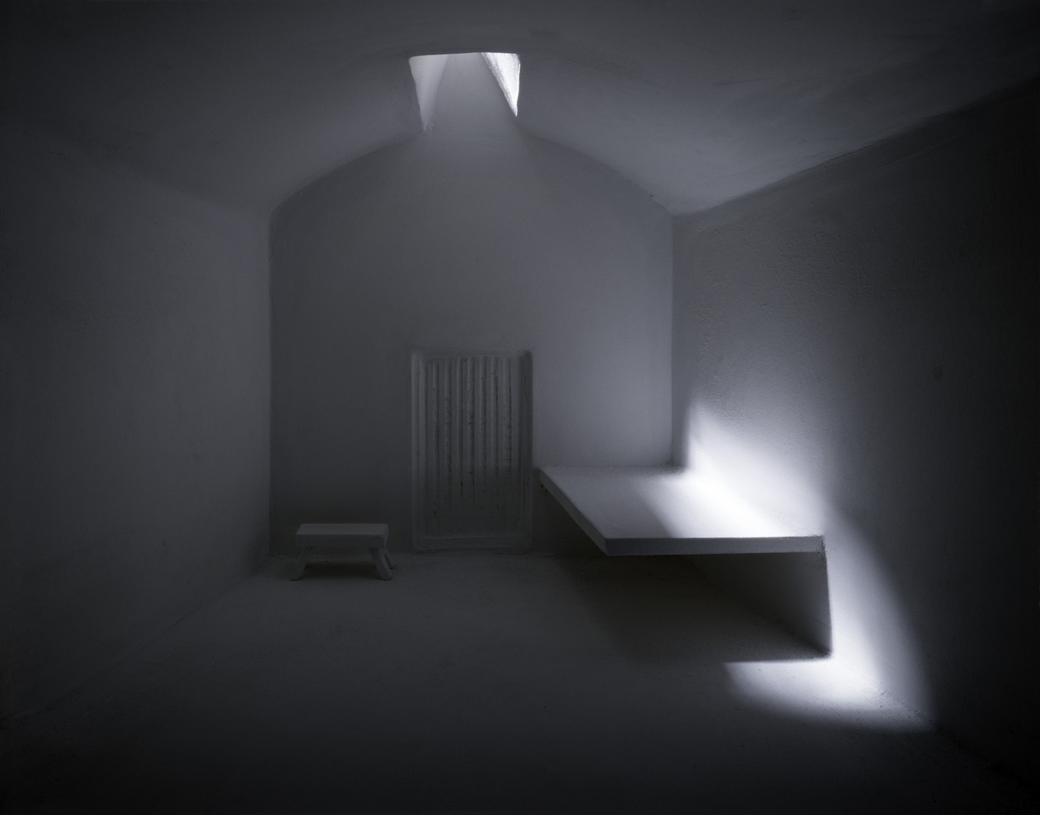   Prison Cell with Skylight , 1993 