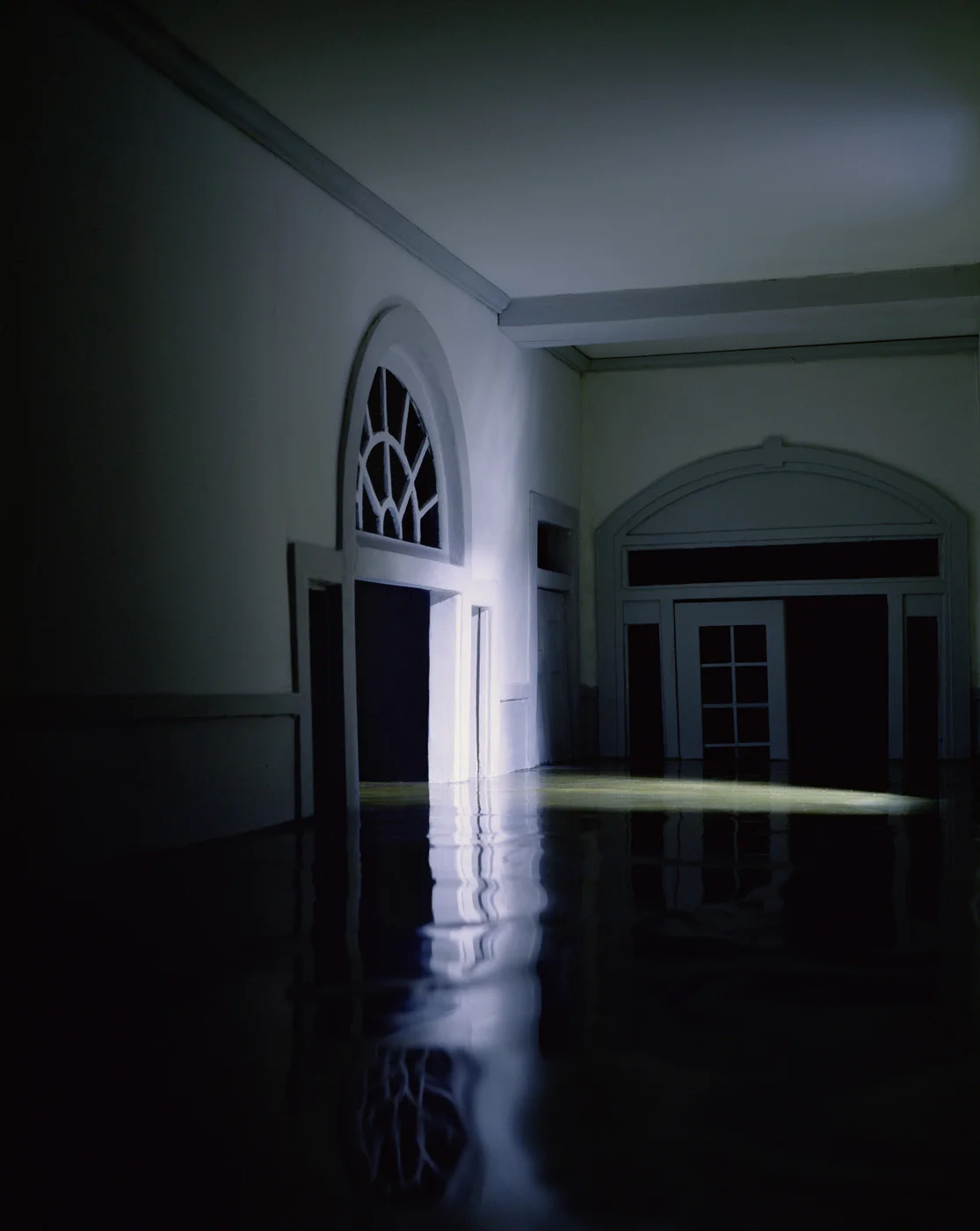 Blue Hallway , 2000
