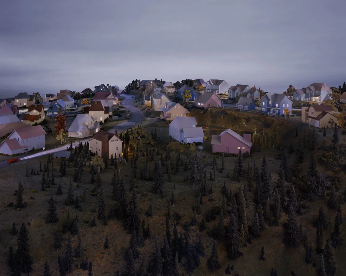 Landscape with Houses (Dutchess County, NY) #3 , 2010