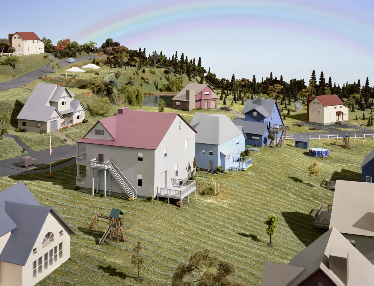 Landscape with Houses (Dutchess County, NY) #4 , 2010