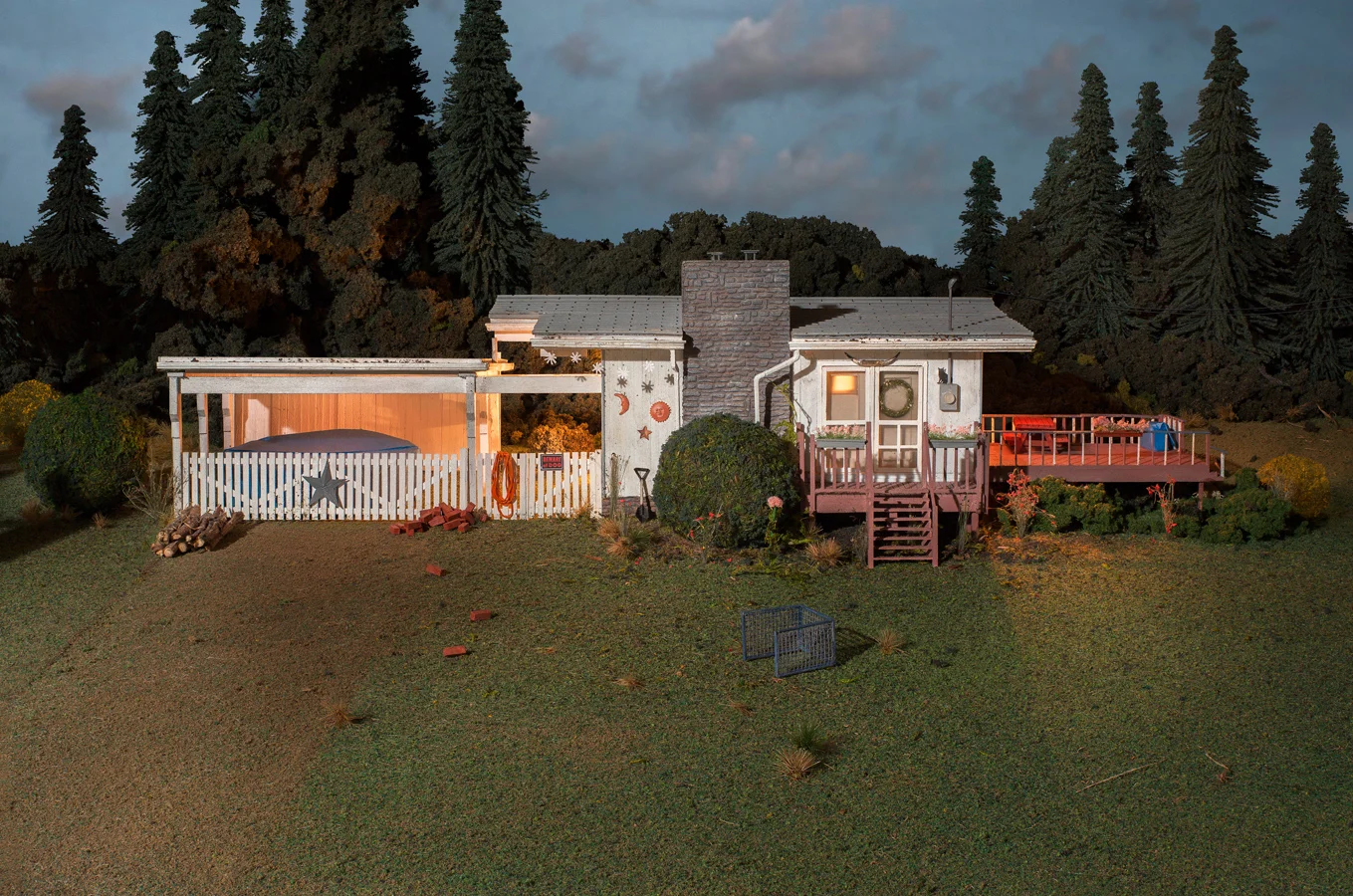 Dusk on Exeter Road, 2013