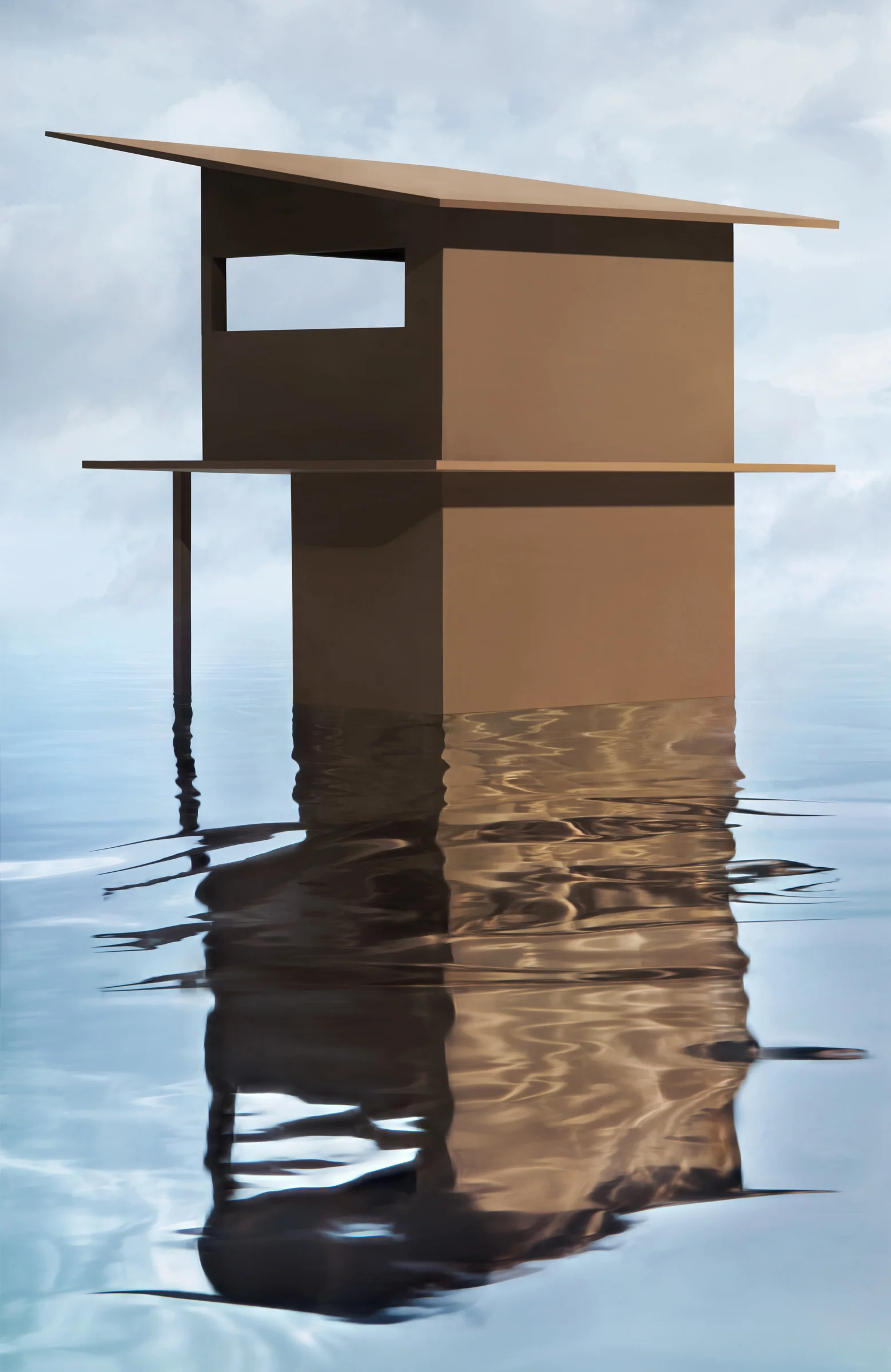 Brown House on Water , 2019