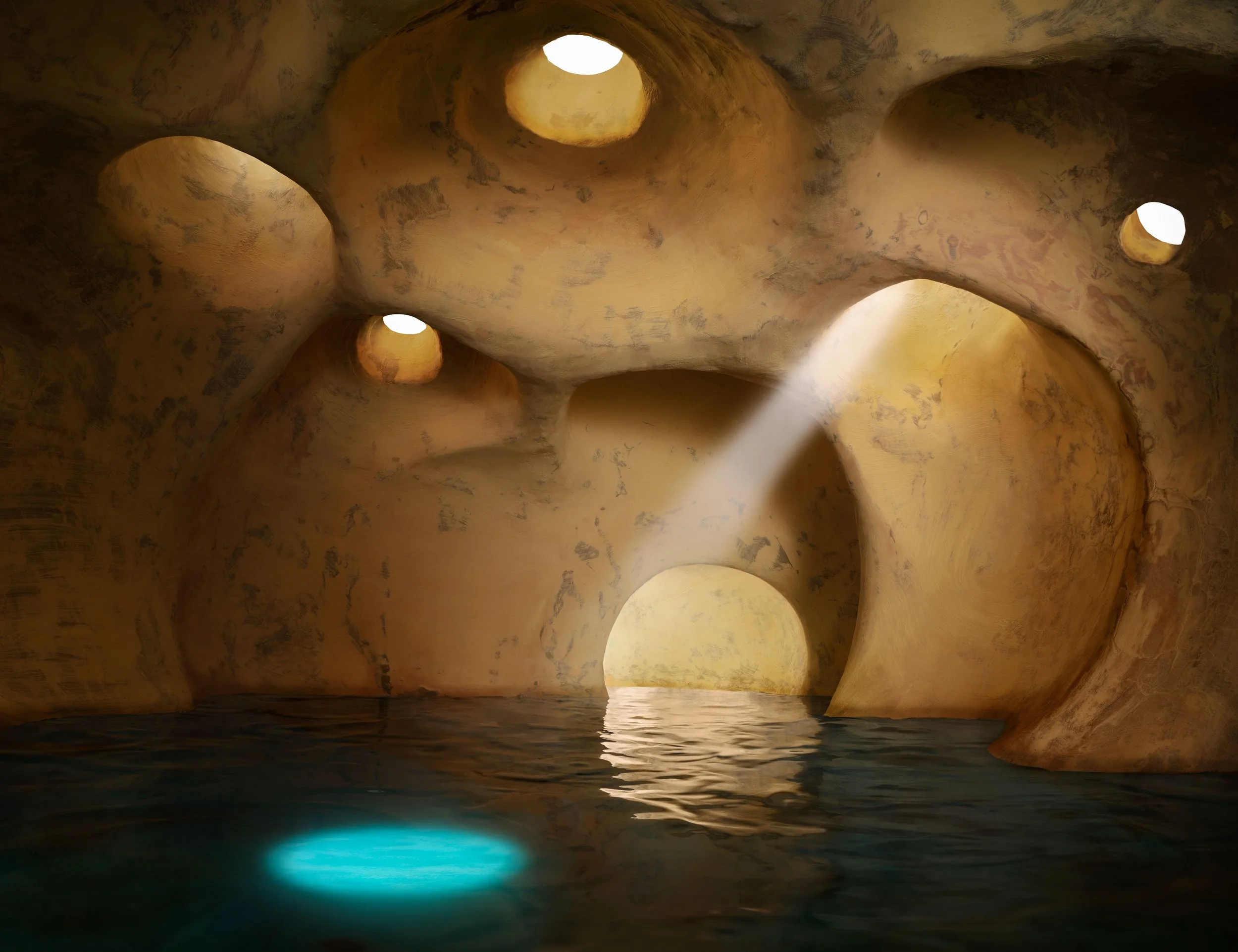   Cavern w/ Skylight (Horizontal) , 2024 