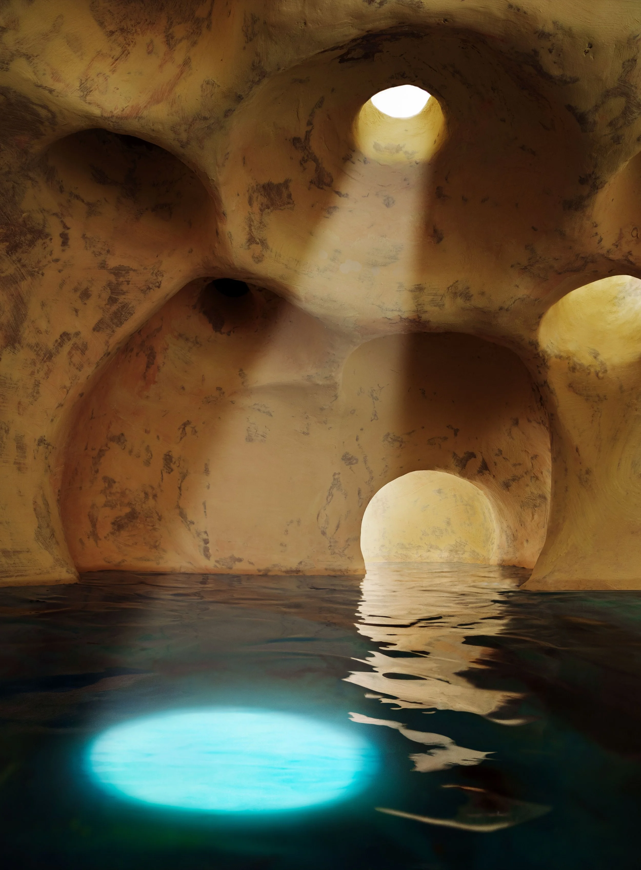   Cavern with Skylight (Vertical),  2024 