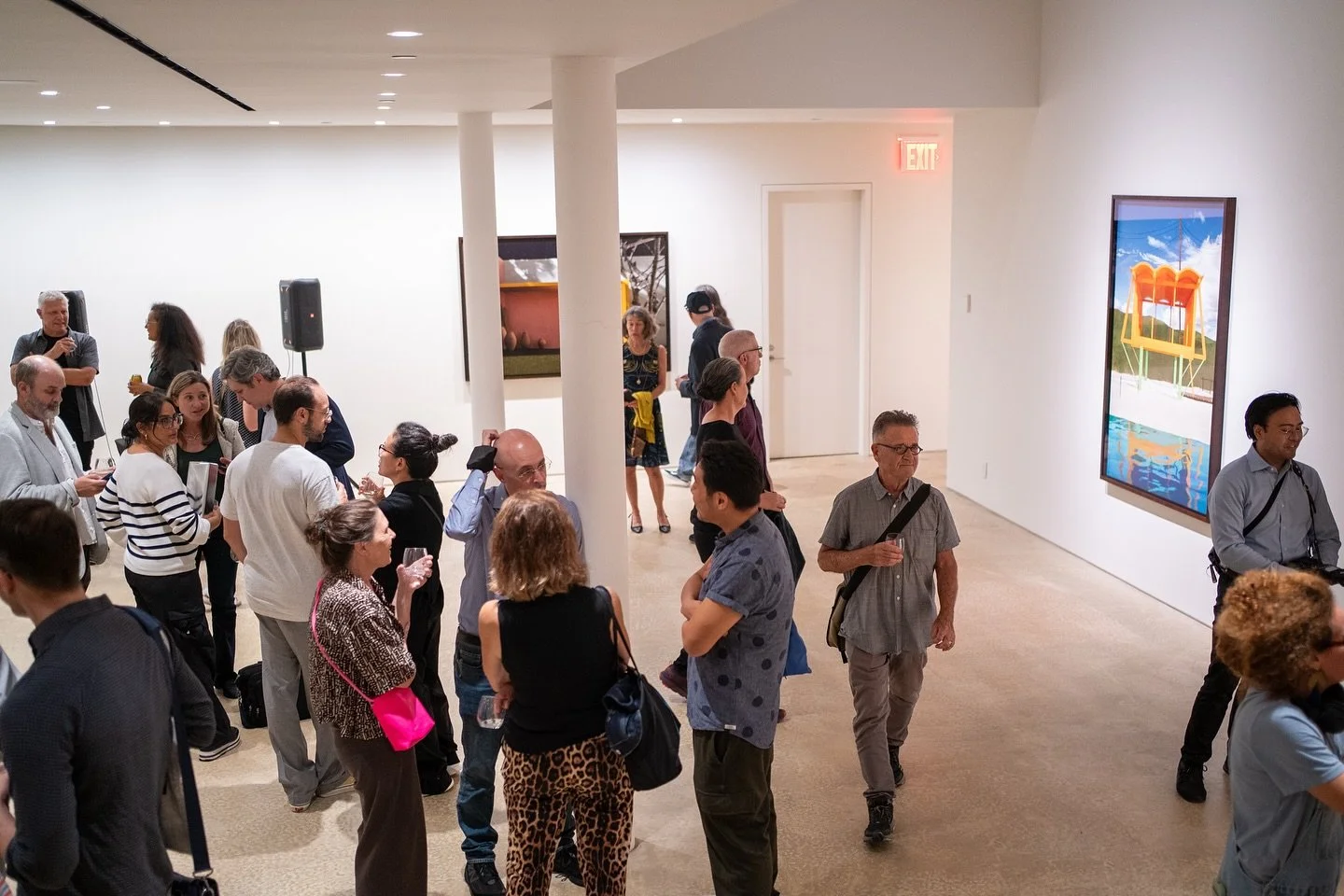 Thursday night opening at Williamsburg Biannual. It was great to see so many friends. Exhibition is open through January 17, 2026