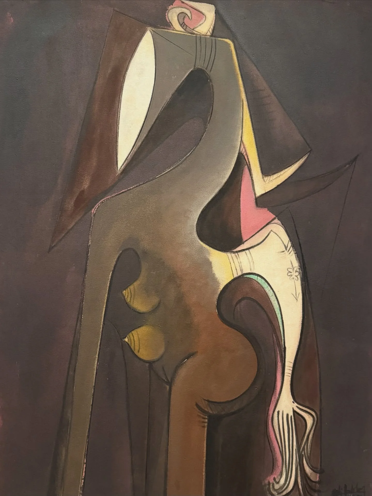 Untitled, Sirens of the Niger, and I am, three paintings by Wilfredo Lam @ When I can&rsquo;t Sleep I Dream