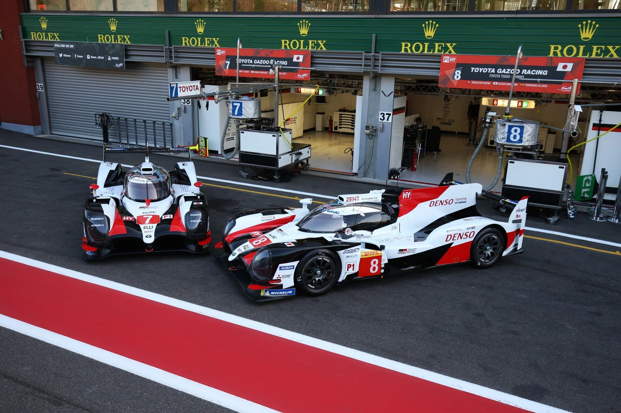 Tricky conditions not enough to topple Toyota in FP2