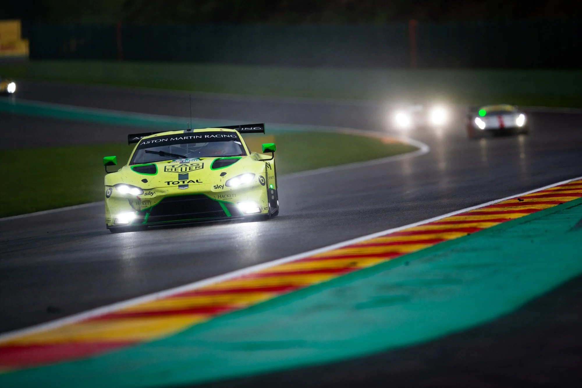 Conditions conquered by Aston Martin for second win of the season