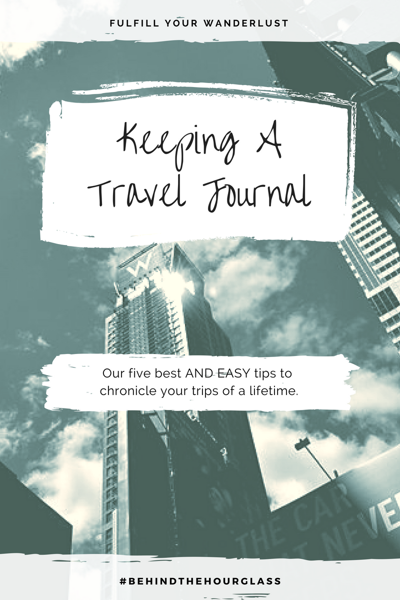 5 tips for your travel journal