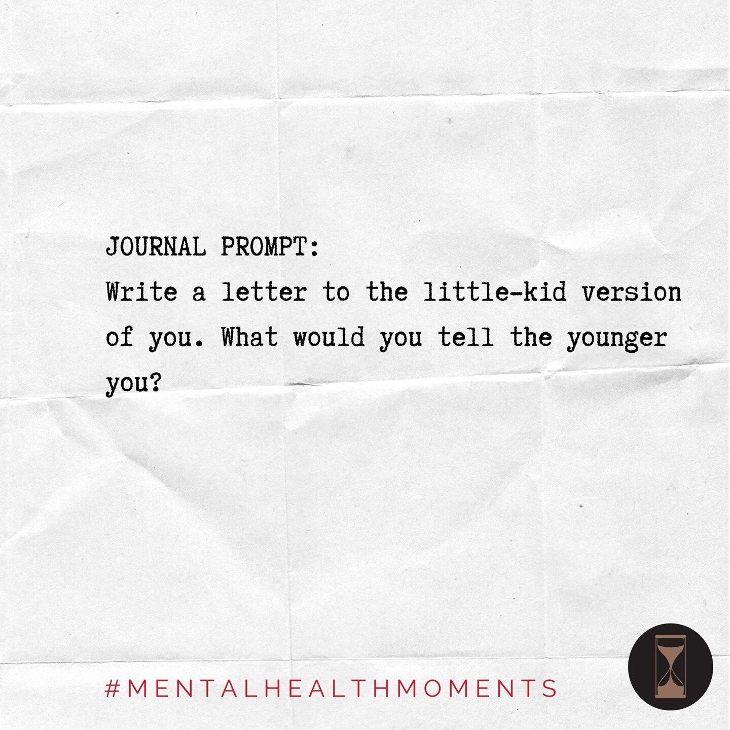 We carry so much from our childhoods into adulthood. This letter is a great practice so you can celebrate your child self and also practice self-forgiveness (and forgiveness of others). #mentalhealthmoments #mentalhealth #journalprompt #behindthehour