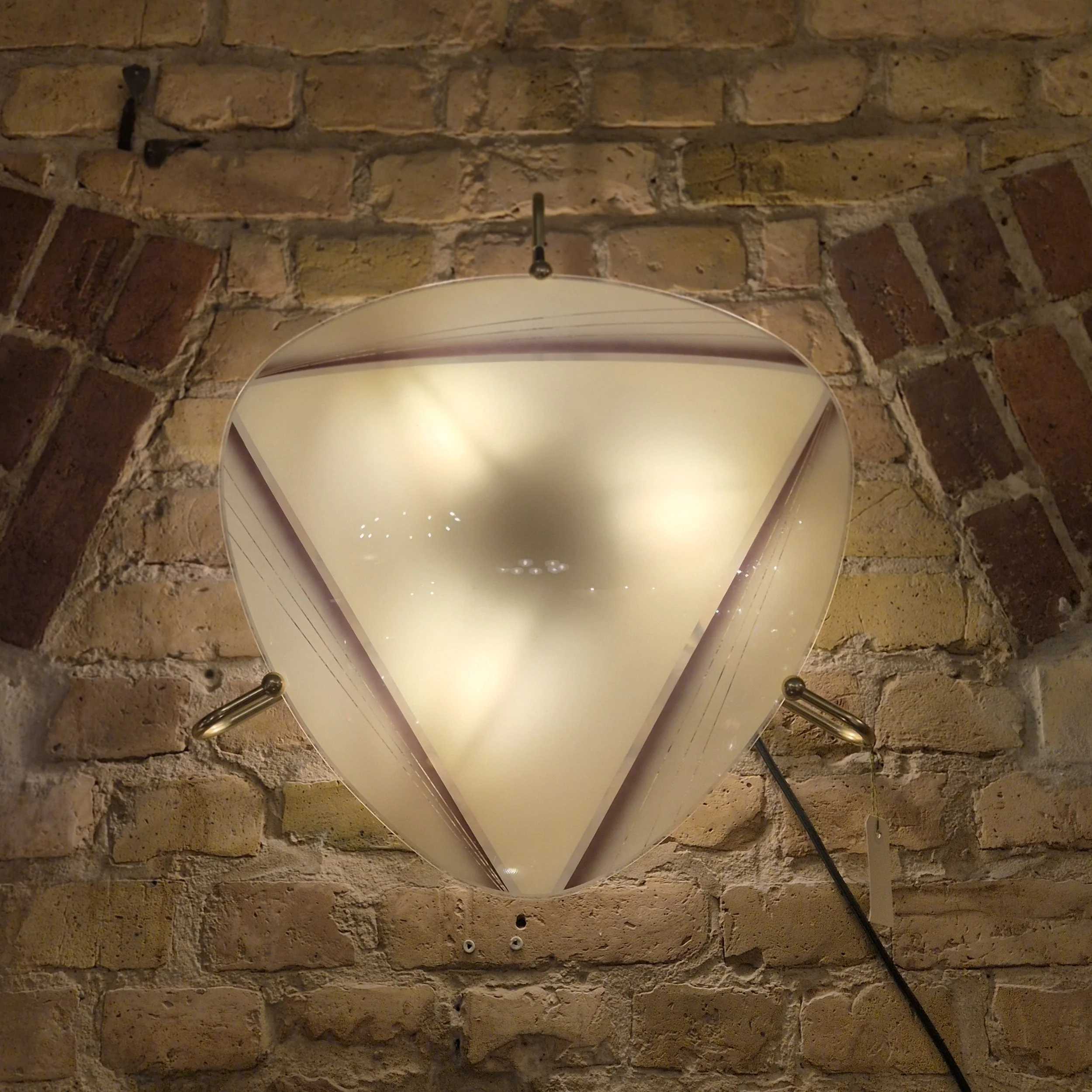 Wand - und Deckenlampe, Erco, 60er Jahre